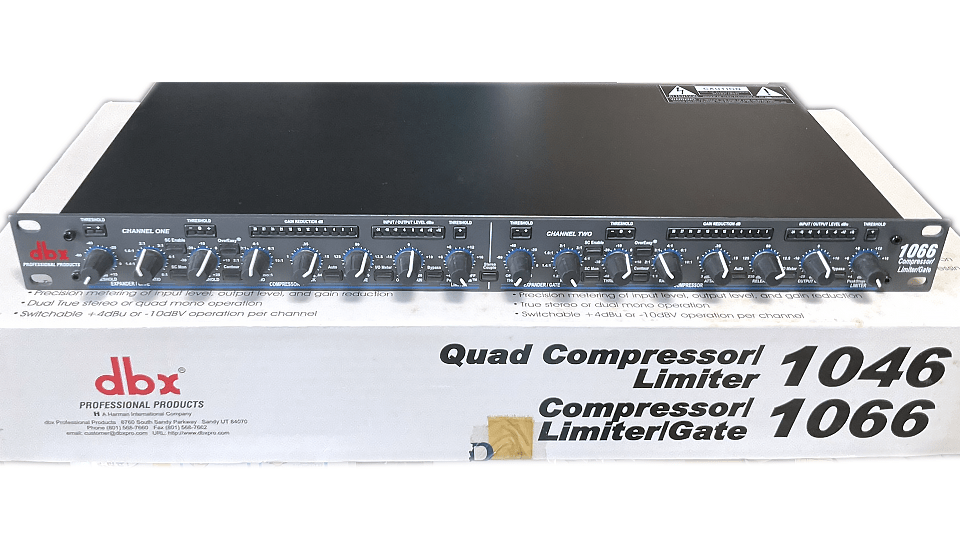 dbx 1066 Compressor/Limiter/Gate コンプレッサー - レコーディング