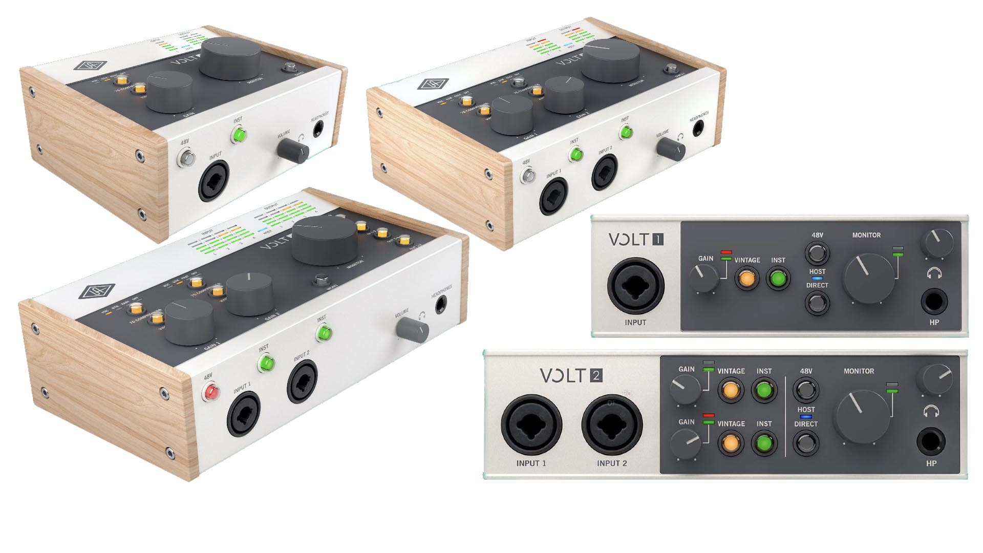 Universal Audio新製品「Volt」5機種比較レビュー！(Volt1 Volt2 